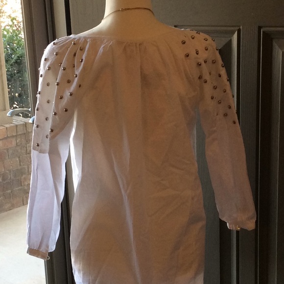 LOVE SAM Stylish White Top NWT - Picture 8 of 8